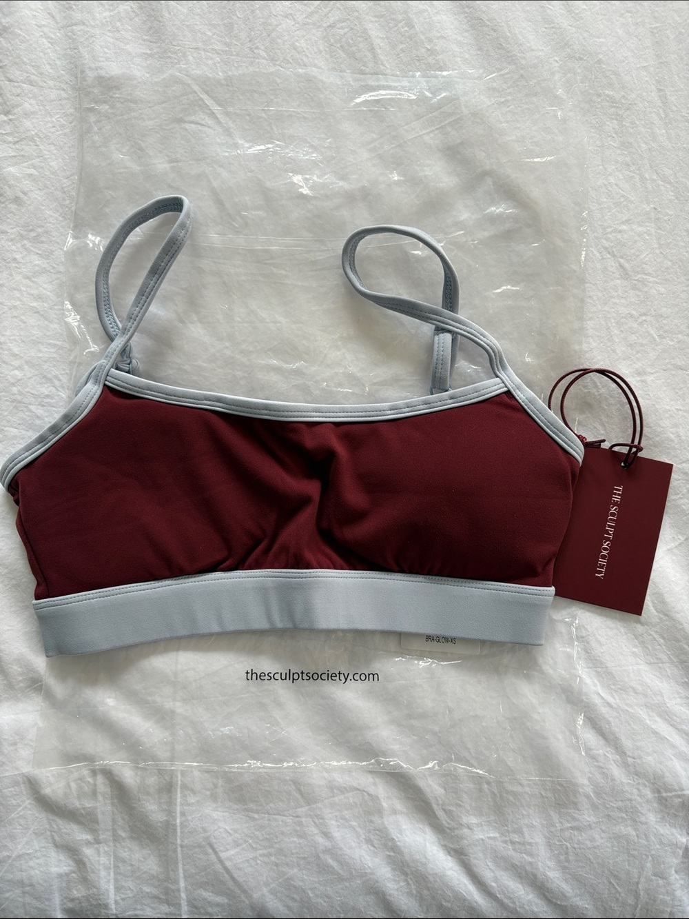 The Sculpt Society glow sports bra XS brand new